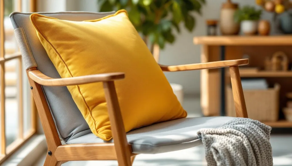 entdecken sie, wie ein 5-euro-kissen von lidl jeden stuhl in einen bequemen sessel verwandelt – komfort und qualität zum kleinen preis.