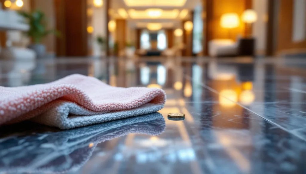 entdecken sie den einfachen trick, mit dem hotelböden immer glänzen – für nur 2 euro! erfahren sie, wie sie ihren boden zum strahlen bringen.