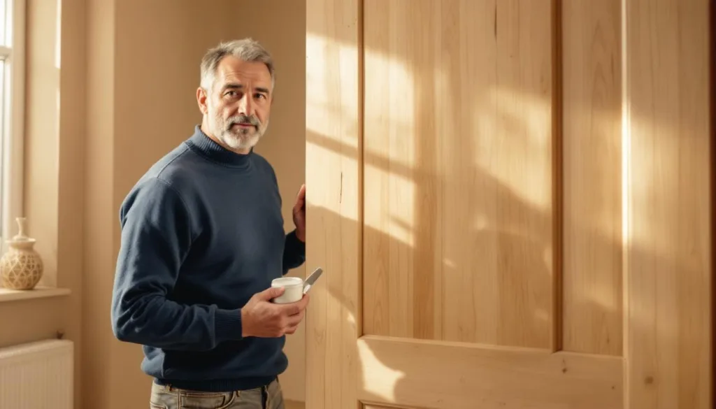 entdecken sie, wie ein einfacher trick löcher in hohlkerntüren effektiv kaschiert und für eine makellose optik sorgt.