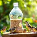 erfahren sie, wie sie aus einer einfachen plastikflasche ganz leicht einen praktischen vogelfutterspender basteln können – umweltfreundlich und kostengünstig!