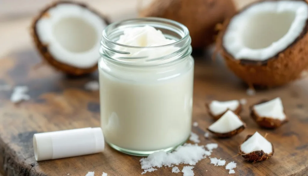 entdecken sie, warum diese mutter ausschließlich kokosöl verwendet, um spröde lippen sanft zu pflegen und dauerhaft mit feuchtigkeit zu versorgen.